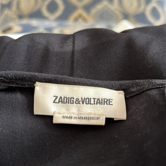 Zadig & Voltaire Rousseau Flare Dress Size Small - Picture 4 of 7